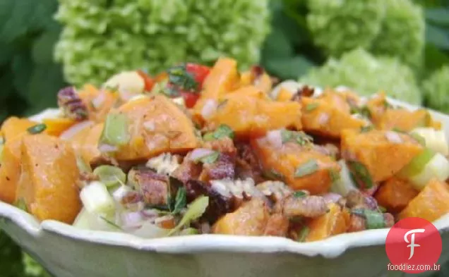 Salada De Batata Doce Quente