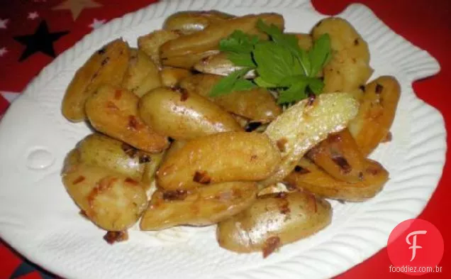 Limão Fingerling Batatas