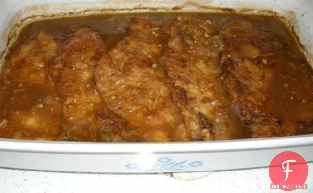 Limão Marsala Peitos De Frango