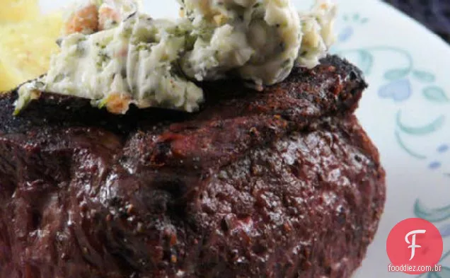 Bife Da Empresa Com Manteiga De Bearnaise