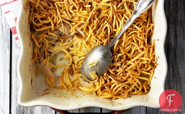 Caçarola De Peru Chow Mein