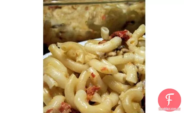 Macarrão e queijo para mamãe e Papai