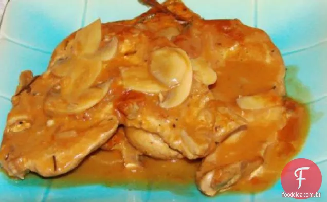 Costeletas De Porco Sufocadas