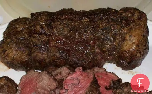 Lombo De Carne Com Chalotas Assadas