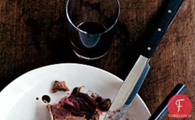 Terrina de pato com chalotas vitrificadas