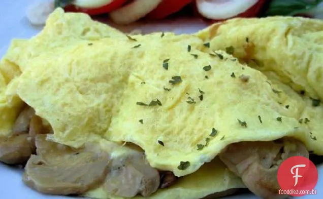 Cogumelo e patê omelete Aust Ww 3.5 Pts
