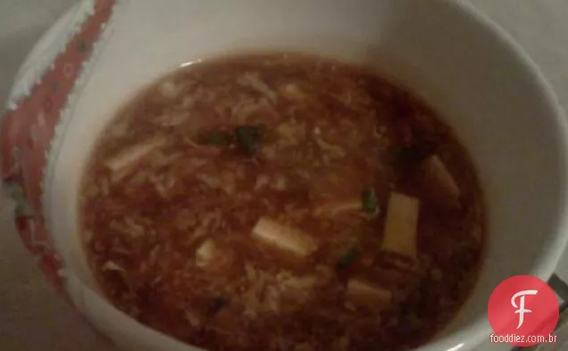 Sopa quente e azeda de P. F. Chang