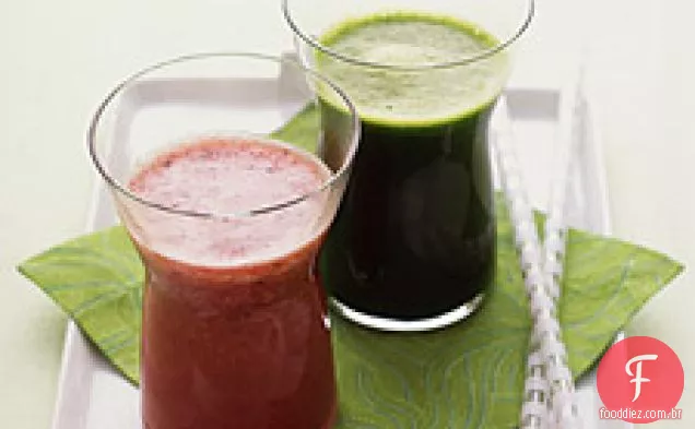 Espinafre-pepino-suco de aipo