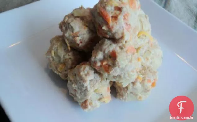 Páscoa de Bracha Peru ou almôndegas de frango
