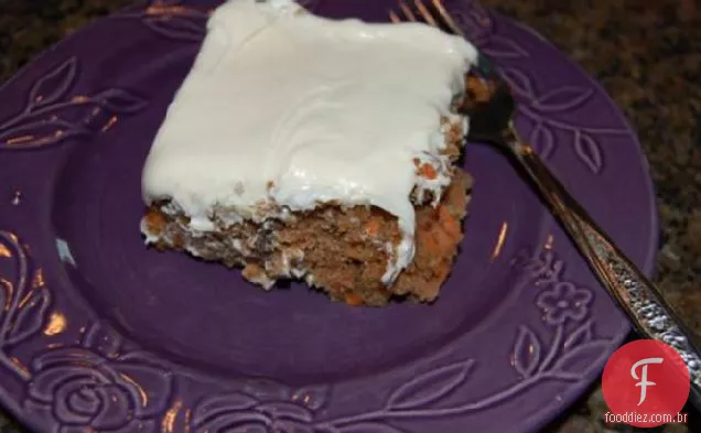 Bolo de cenoura da Sarah