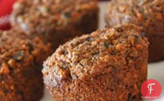 Muffins De Linho De Farelo