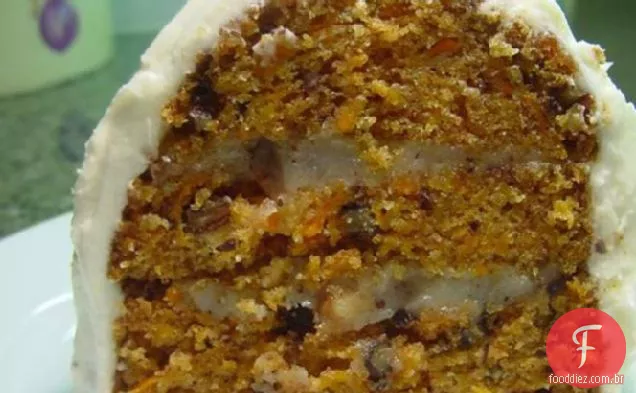 Um Bolo De Cenoura De 14 Quilates