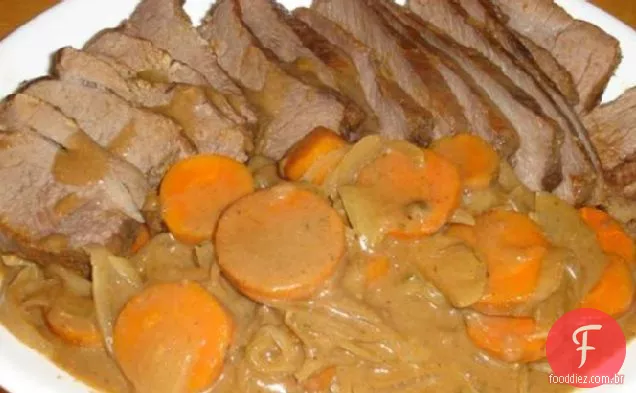 Comfort Pot Roast (para o pote de Barro)