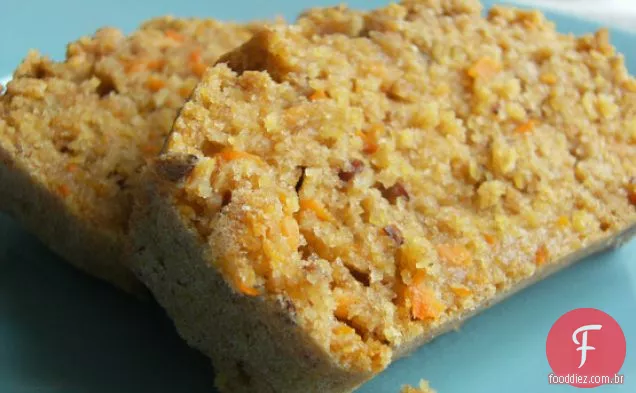 Pão De Milho De Cenoura (Vegano)