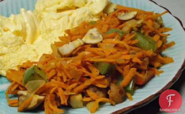 Hash Browns Substituição-Legumes