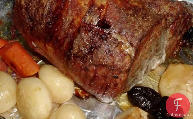 Costela de lombo de porco / rack de costela para dois