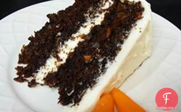 Bolo de cenoura da Lynn