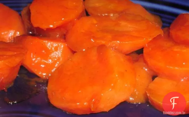 Cenouras Cristalizadas