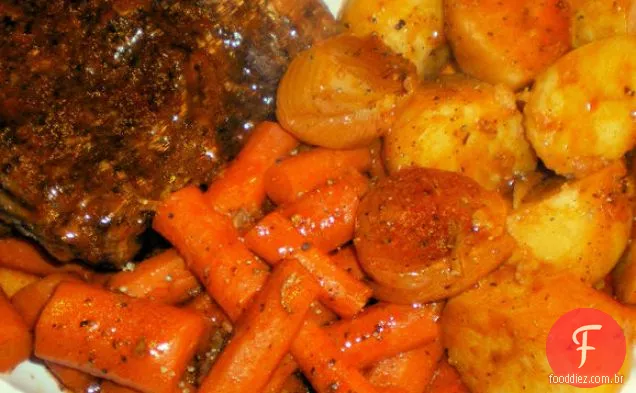 Cenouras Temperadas Picantes