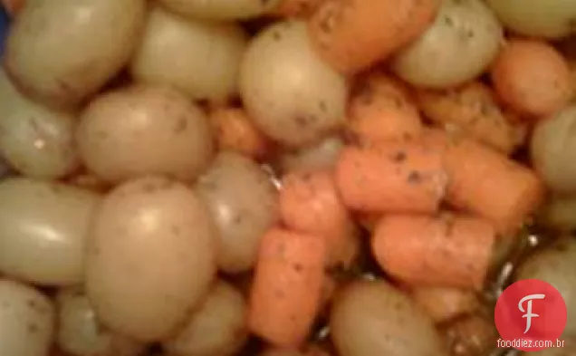 Vegetais Temperados Com Manteiga De Limão