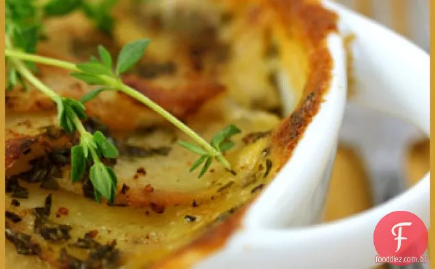 Batata E Aipo Gratinado