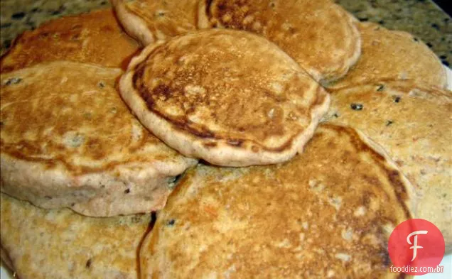 Panquecas De Bolo De Cenoura