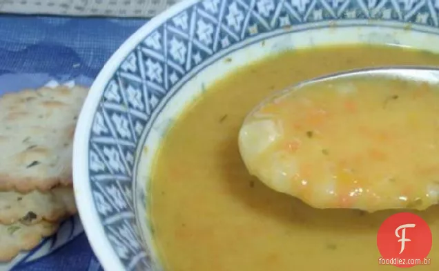 Sopa De Cenoura E Batata