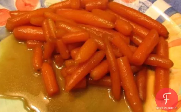 Cenouras Envidraçadas De Bordo