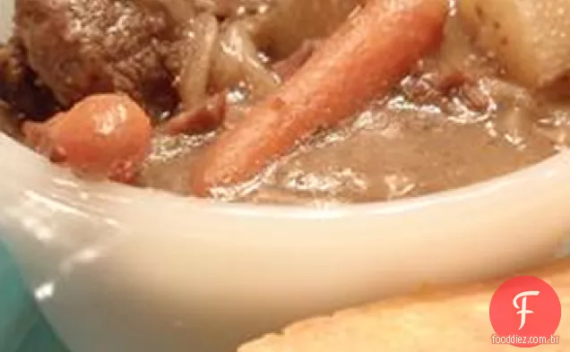 Carne Irlandesa Assada Com Cerveja