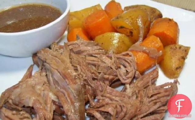 Meu Realmente Bom Assado De Carne (Pote De Barro)