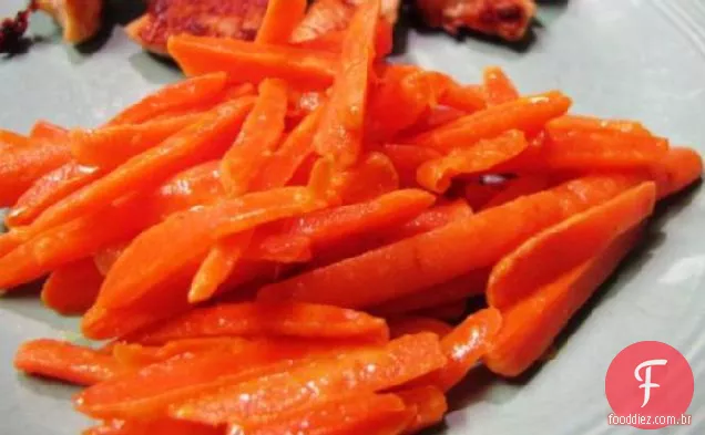 Cenouras Cremosas Do Palito De Fósforo