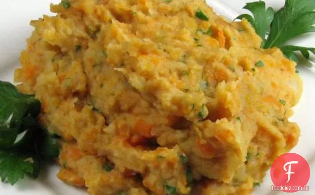 Sopa de cenoura e coentro (coentro) 
