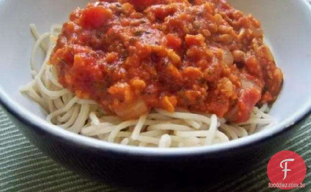 Vegan Spaghetti Bolognese
