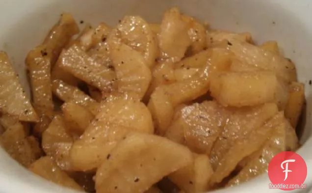 Rabanete Daikon Com Frango-Estilo Coreano