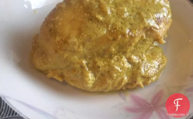 Curry De Frango Jamaicano