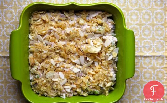 Caçarola de frango e arroz de Evelyn