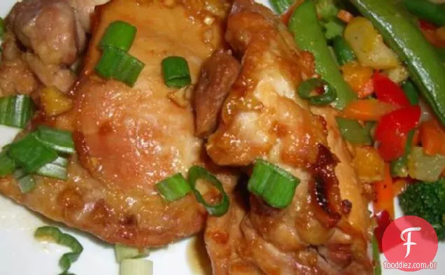 Grávida Mel Gengibre Frango