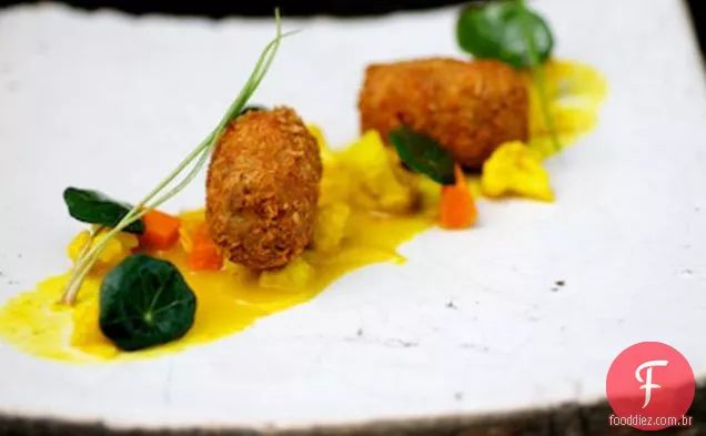 Croquetes de cabeça de porco