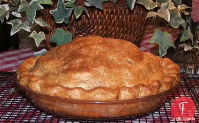 Torta de pêra fresca estilo country de Kelly
