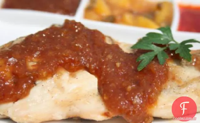 Molho para churrasco Chipotle pêssego