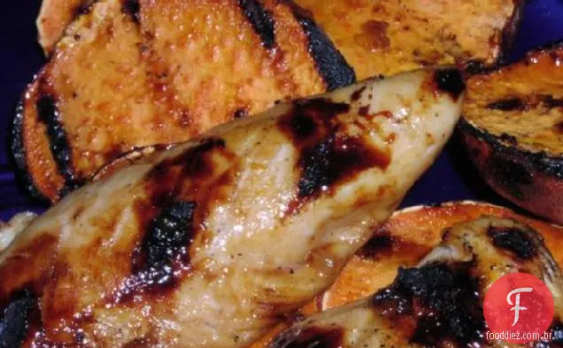 Frango Tropical Ww Com Batata-Doce Grelhada
