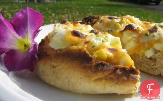 Rolinhos De Ovo E Queijo Grelhados