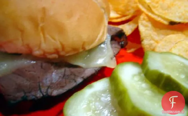 Sanduíches Fáceis De Rosbife