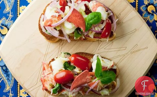 Lagosta Bruschetta