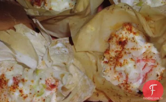 Caranguejo Phyllo Copo Tortinhas