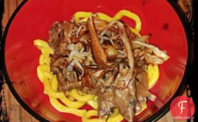 Dicas De Carne E Fios Crocantes De Pastinaga Com Creme De Rábano Sa