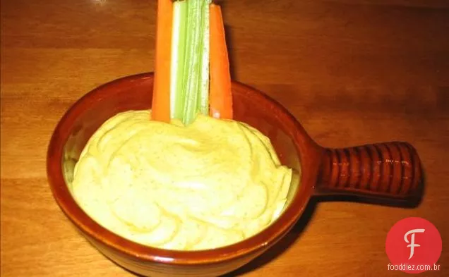 Molho de Curry para vegetais crus
