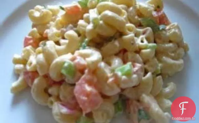 Salada De Macarrão Com Queijo