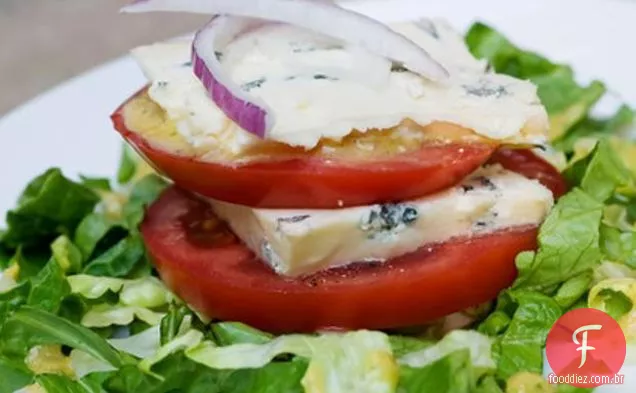 Tomate Blue Cheese Napoleons
