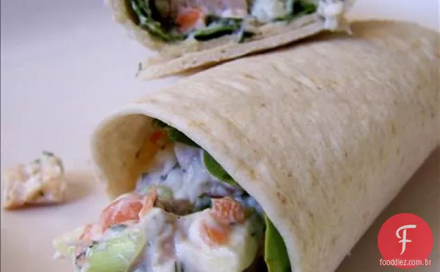 Salada De Frango Jicama